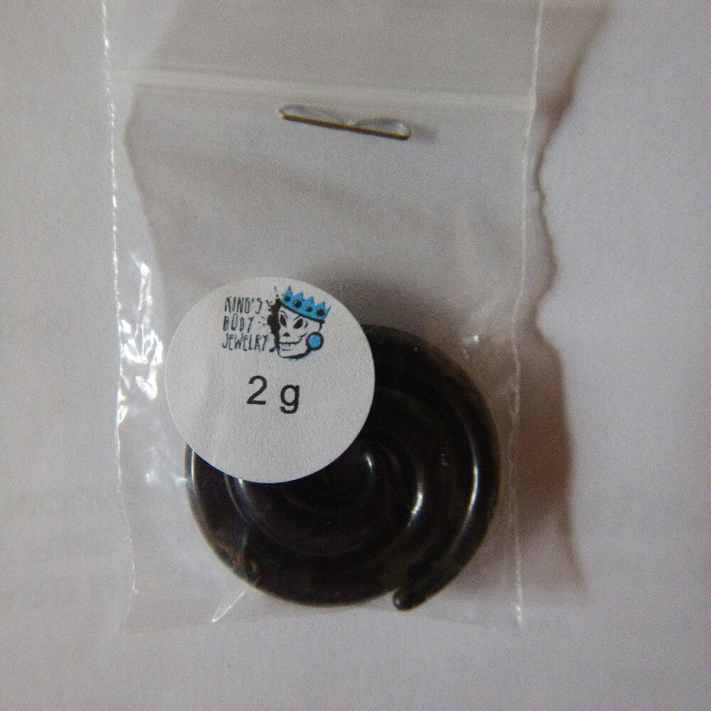 2g ear gauge spirals